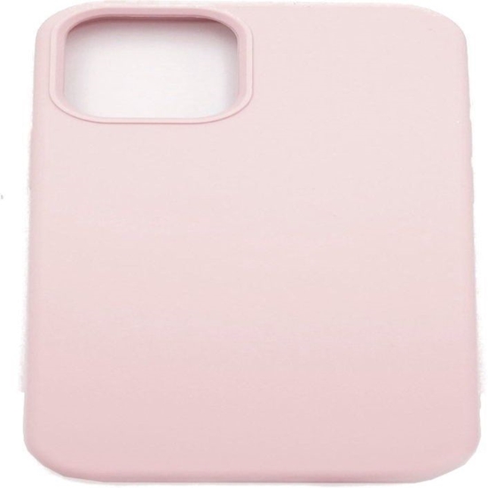 Picture of Evelatus Apple iPhone 13 Pro Premium Soft Touch Silicone Case Powder Pink