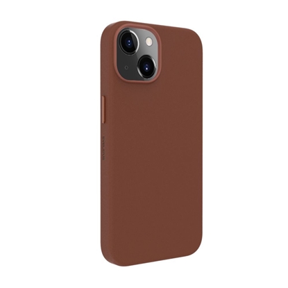 Изображение Evelatus Apple iPhone 14 Genuine Leather case with MagSafe Brown