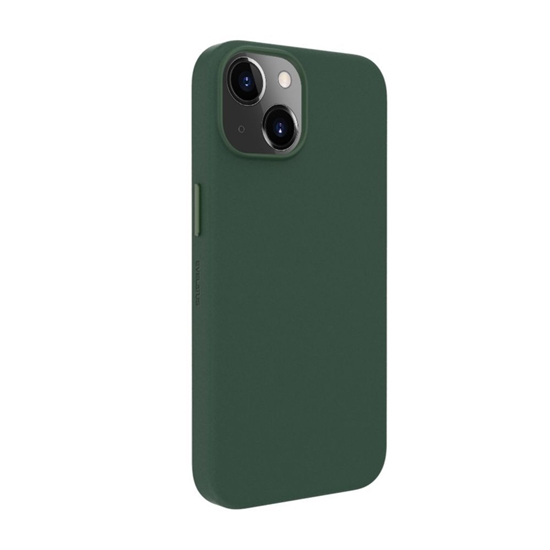 Picture of Evelatus Apple iPhone 14 Genuine Leather Case with MagSafe Dark Green
