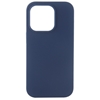 Picture of Evelatus Apple iPhone 14 Plus 6.7 PPremium Soft Touch Silicone Case Deep Navy