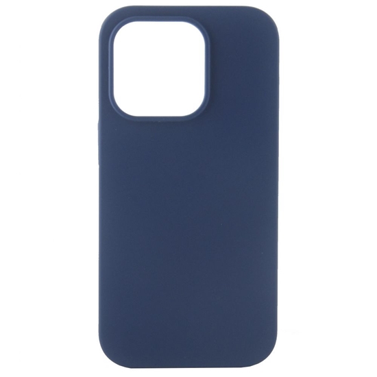 Picture of Evelatus Apple iPhone 14 Plus 6.7 PPremium Soft Touch Silicone Case Deep Navy
