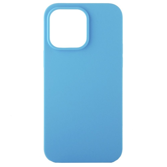 Picture of Evelatus Apple iPhone 14 Plus 6.7 Premium Soft Touch Silicone Case Sky Blue