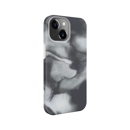 Picture of Evelatus Apple iPhone 14 Premium Silicone case Customized Print Gray