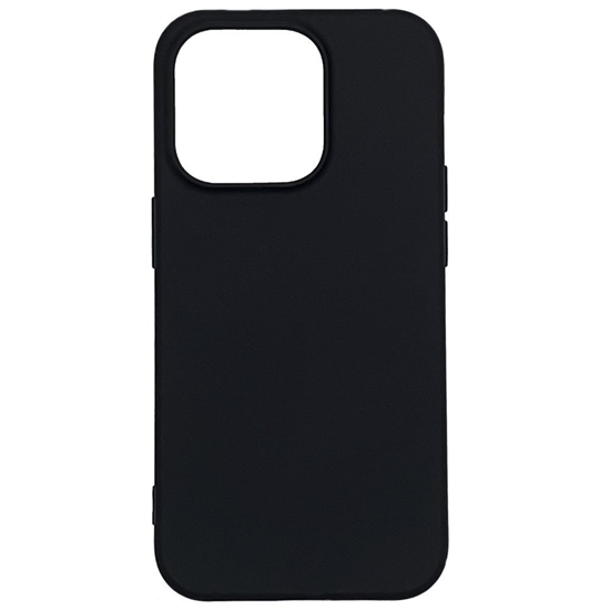 Picture of Evelatus Apple iPhone 14 Pro 6.1 Nano Silicone Case Soft Touch TPU Black
