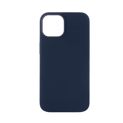 Picture of Evelatus Apple iPhone 14 Pro 6.1 Premium Soft Touch Silicone Case Midnight Blue
