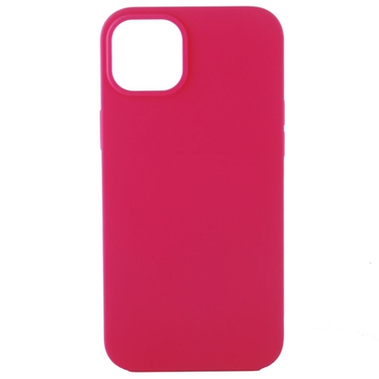 Picture of Evelatus Apple iPhone 14 Pro 6.1 Premium Soft Touch Silicone Case Rosy Red