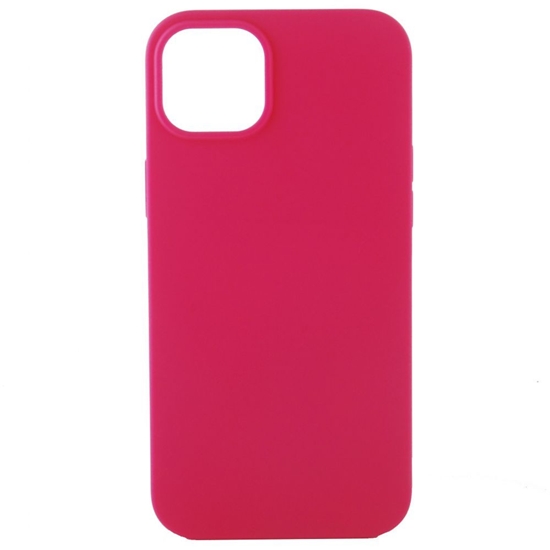 Picture of Evelatus Apple iPhone 14 Pro 6.1 Premium Soft Touch Silicone Case Rosy Red