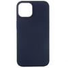 Picture of Evelatus Apple iPhone 14 Pro Max 6.7 Premium Soft Touch Silicone Case Midnight Blue