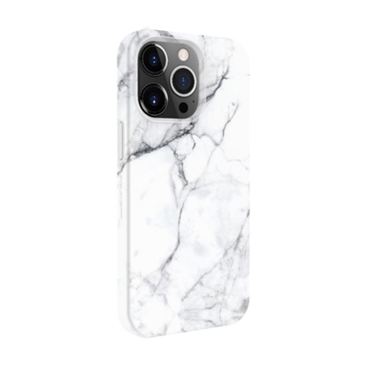 Изображение Evelatus Apple iPhone 14 Pro Premium Silicone case Customized Print Marble White