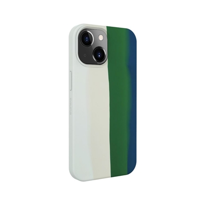 Picture of Evelatus Apple iPhone 14 Silicone case Multi-Colored Green