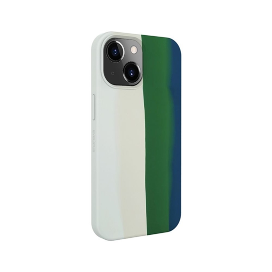 Изображение Evelatus Apple iPhone 14 Silicone case Multi-Colored Green