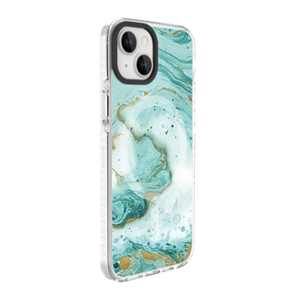 Picture of Evelatus Apple iPhone 15 PC+TPU With MagSafe Customized Print Blue Marble