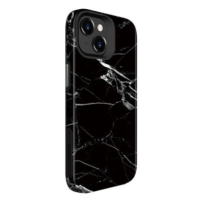 Изображение Evelatus Apple iPhone 15 Plus Armor case TPU+PC Customized Print Design Marble Black