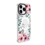 Picture of Evelatus Apple iPhone 15 Pro Max PC+TPU With MagSafe Customized Print Flower Transparent