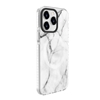 Picture of Evelatus Apple iPhone 15 Pro PC+TPU With MagSafe Customized Print Marble White