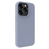 Picture of Evelatus Apple iPhone 15 Pro Premium Soft Touch Silicone Case Lavender Gray