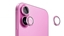 Attēls no Evelatus Apple iPhone 16 / 16 Plus Camera Lens Protector Armor Pink