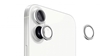 Изображение Evelatus Apple iPhone 16 / 16 Plus Camera Lens Protector Armor White