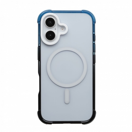 Picture of Evelatus Apple iPhone 16 Defender Gradient Color MagSafe Black Blue