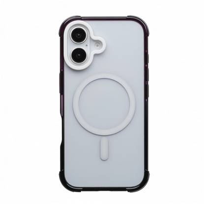 Picture of Evelatus Apple iPhone 16 Defender Gradient Color MagSafe Black Purple