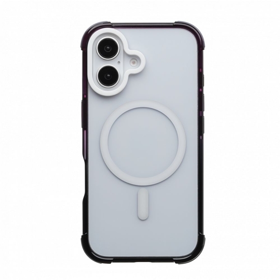 Picture of Evelatus Apple iPhone 16 Defender Gradient Color MagSafe Black Purple