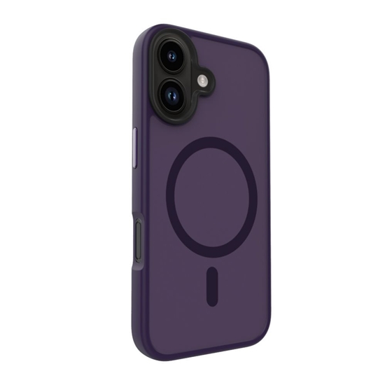 Picture of Evelatus Apple iPhone 16 Hybird Case With Magsafe PC+TPU Purple