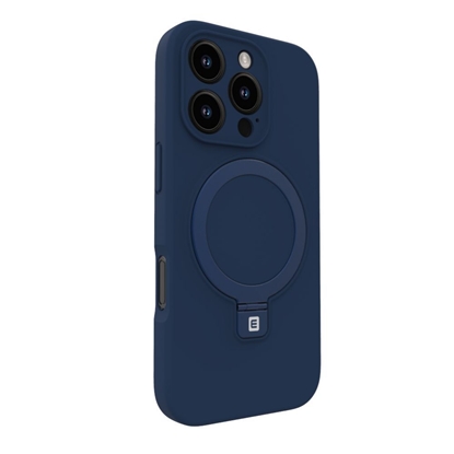 Изображение Evelatus Apple iPhone 16 Pro Premium Magsafe with Stand Soft Touch Silicone Case Dark Blue