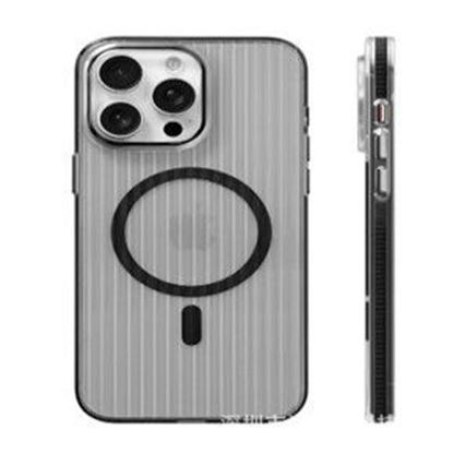 Изображение Evelatus Apple iPhone 16 Pro Suitcase MagSafe Case Transparent Black