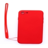 Picture of Evelatus Apple iPhone 7/8/SE2020/SE2022 Soft Touch Silicone Case with Strap Red