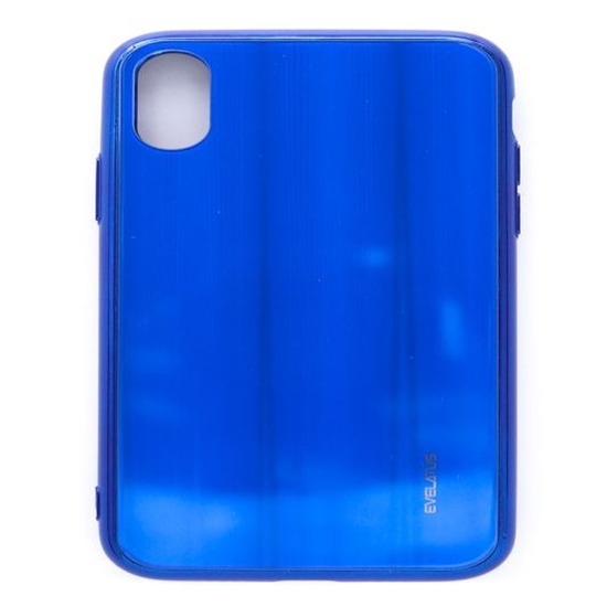 Изображение Evelatus Apple iPhone X/XS Water Ripple Full Color Electroplating Tempered Glass Blue
