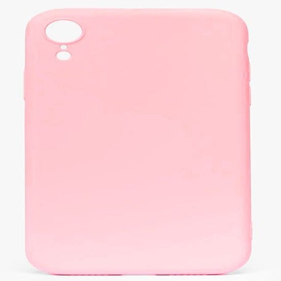 Picture of Evelatus Apple iPhone XR Nano Silicone Case Soft Touch TPU Light Pink