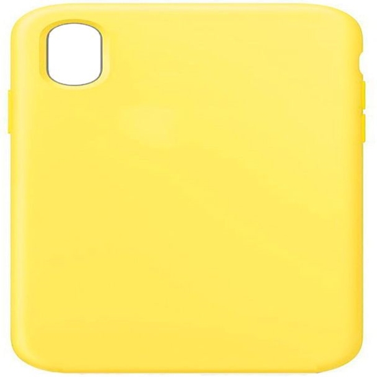 Изображение Evelatus Apple iPhone XR Premium Soft Touch Silicone Case Light Yellow