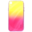 Picture of Evelatus Apple iPhone XR Water Ripple Gradient Color Anti-Explosion Tempered Glass Case Gradient Yellow-Pink