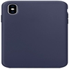 Picture of Evelatus Apple iPhone Xs Max Premium Soft Touch Silicone Case Midnight Blue