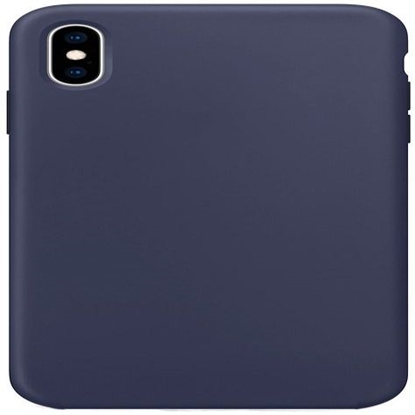 Изображение Evelatus Apple iPhone Xs Max Premium Soft Touch Silicone Case Midnight Blue