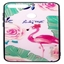 Picture of Evelatus Huawei Y6 2018 Picture Glass Case Flamingo Party
