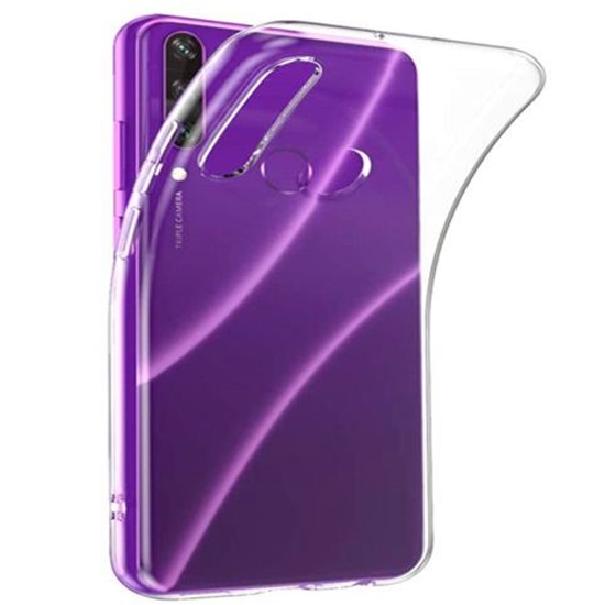 Изображение Evelatus Huawei Y6P Clear Silicone Case 1.5mm TPU Transparent