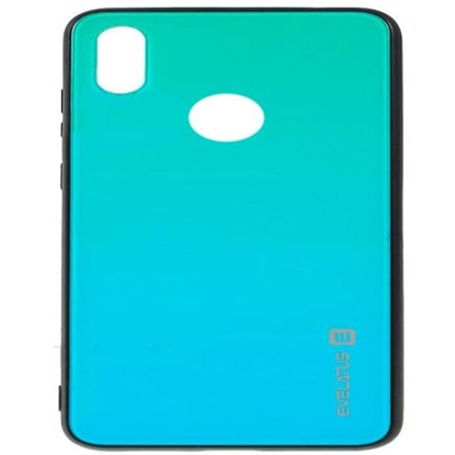 Picture of Evelatus Huawei Y7 2019 Gradient Glass Case 6 Lagoon
