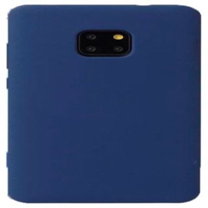 Picture of Evelatus Huawei Mate 20 Pro Premium Soft Touch Silicone Case Midnight Blue
