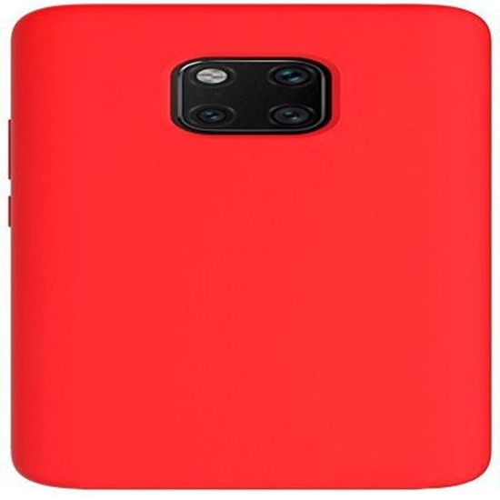 Изображение Evelatus Huawei Mate 20 Pro Premium Soft Touch Silicone Case Red