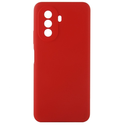 Изображение Evelatus Huawei Nova Y70 Premium Soft Touch Silicone Case Red