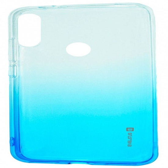 Изображение Evelatus Huawei P Smart 2019 Gradient TPU Case Blue