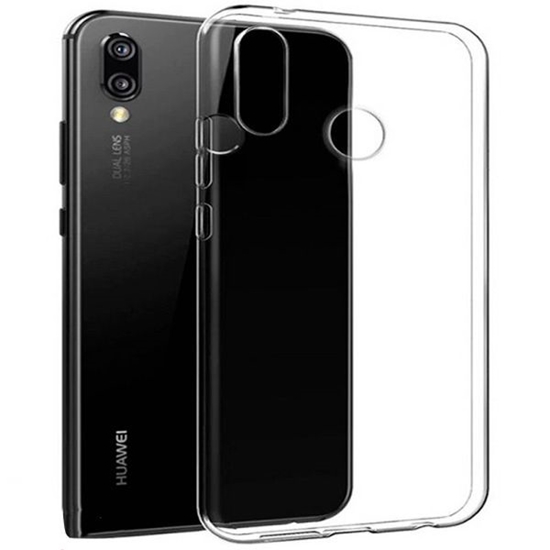 Изображение Evelatus Huawei P20 lite Clear Silicone Case 1.5mm TPU Transparent