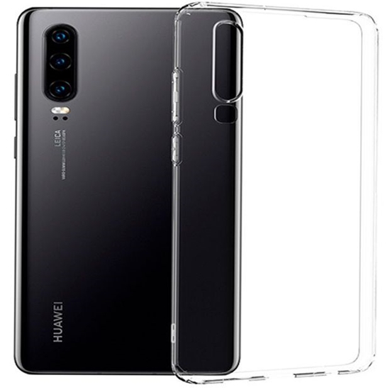 Picture of Evelatus Huawei P30 Clear Silicone Case 1.5mm TPU Transparent