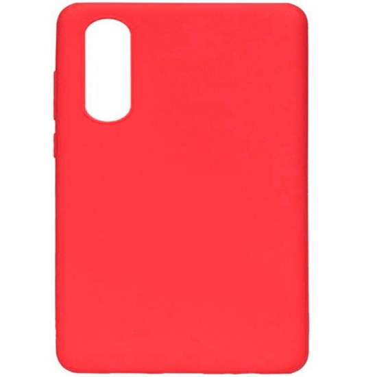 Изображение Evelatus Huawei P30 Premium Soft Touch Silicone Case Red