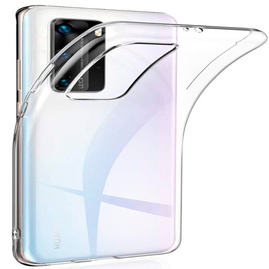 Изображение Evelatus Huawei P40 Clear Silicone Case 1.5mm TPU Transparent