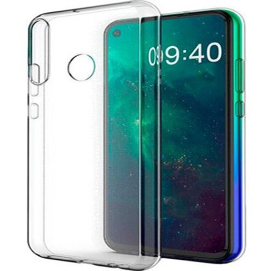 Изображение Evelatus Huawei P40 Lite E Clear Silicone Case 1.5mm TPU Transparent