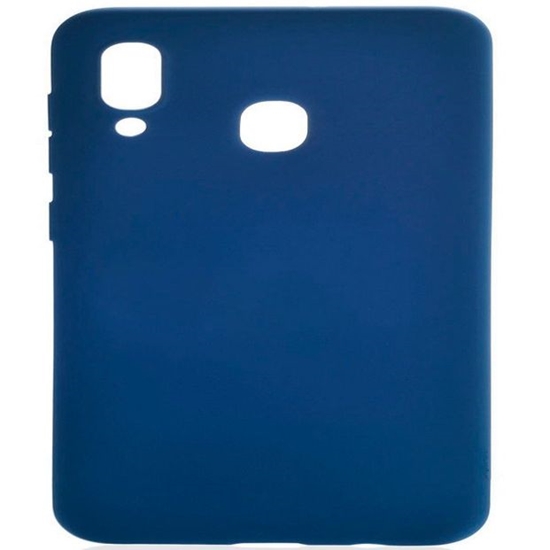 Изображение Evelatus Samsung A20 Silicon Case Dark Blue
