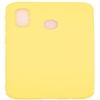 Picture of Evelatus Samsung A20e Soft Touch Silicone Case with Strap Yellow
