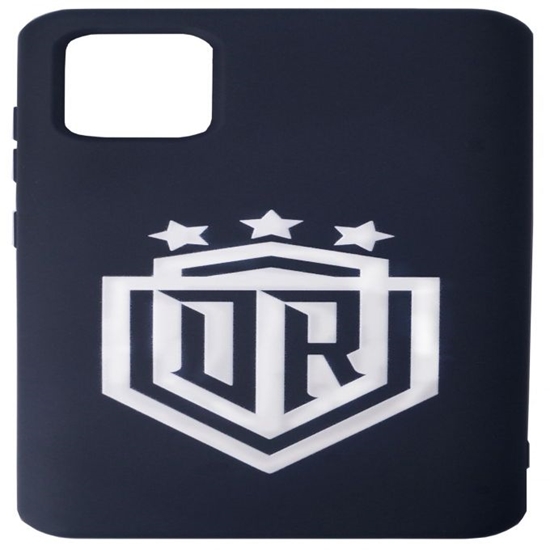 Изображение Evelatus Samsung A41 Soft Touch Silicone Case DR Logo N1 White Black